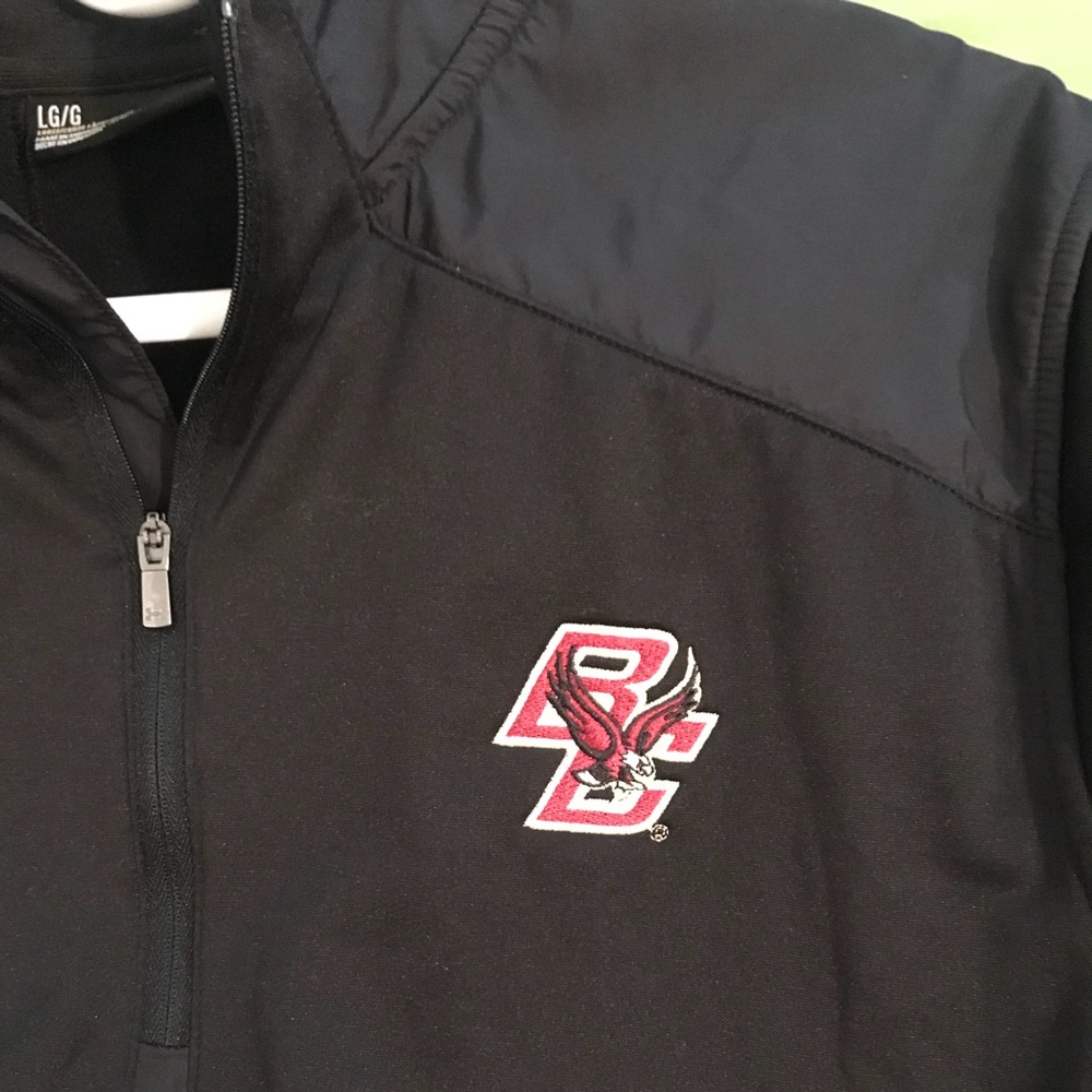 Long sleeve Boston College pullover